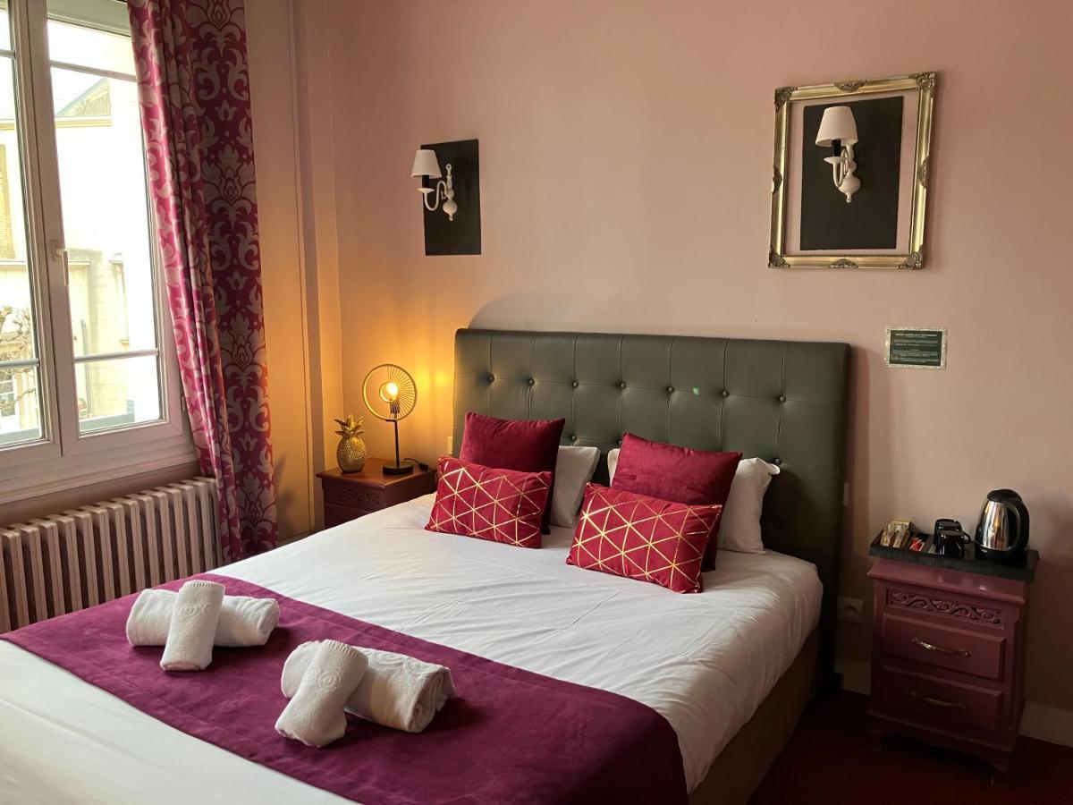 Hotel De La Cote Fleurie Deauville Bagian luar foto