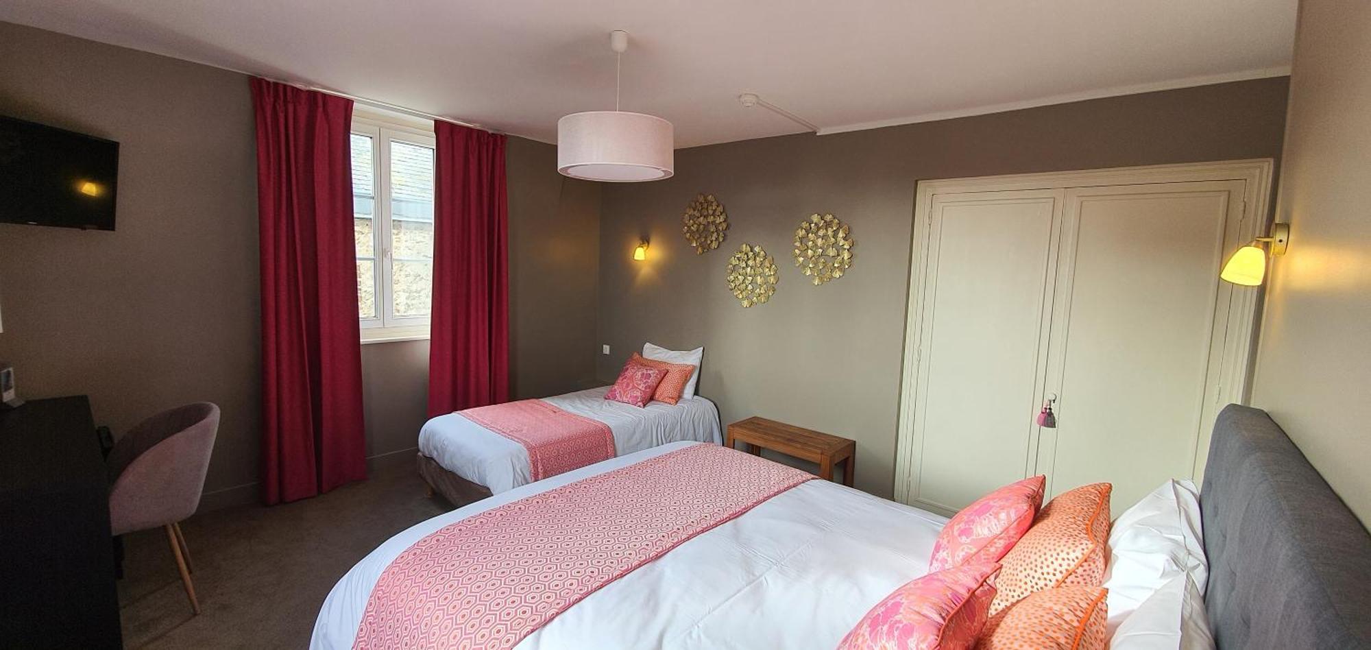 Hotel De La Cote Fleurie Deauville Ruang foto